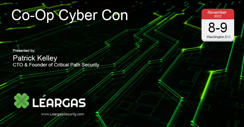 Read more about the article Co-Op Cyber Con